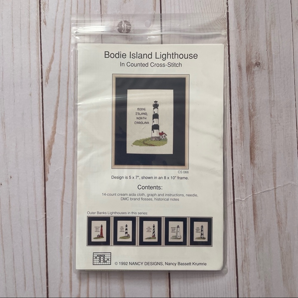 Bodie Island Cross Stitch Kit